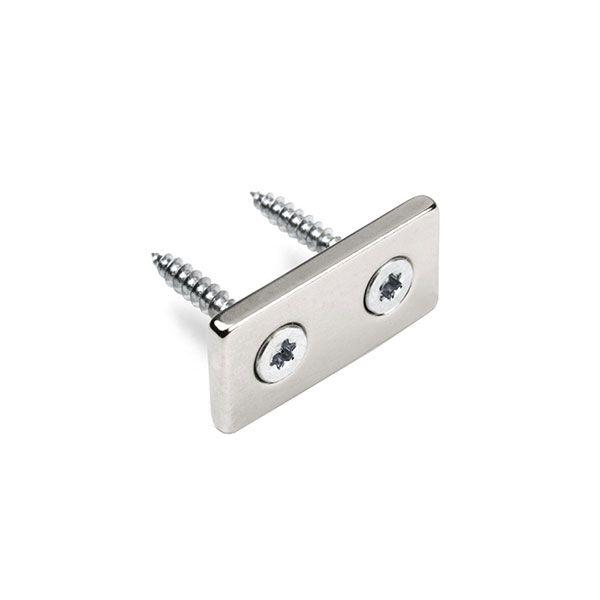 Undersænket powermagnet 40x20x4 mm.