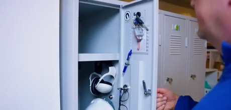 Indretning af omklædningsskab (locker room)