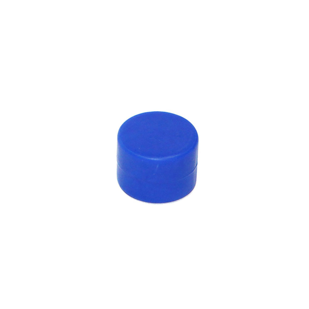 Gummimagnet, Blå 17x12 mm.
