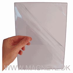 Magnetlomme A5, Hvid m/quickload