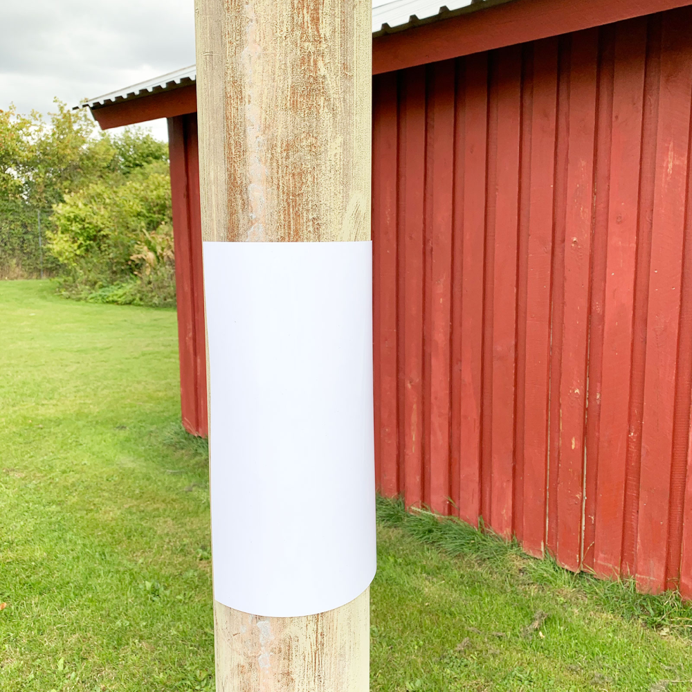 Magnetark m/skrivbar overflade, A3 hvid