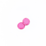 Sy-i-magnet knap rund Ø26 mm., mørk rosa