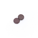 Sy-i-magnet knap rund Ø26 mm., brun