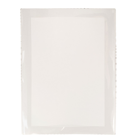 Magnetlomme A4, Hvid m/Skrivefelt