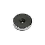 Undersænket pottemagnet, Ø40 mm. - Ferrit