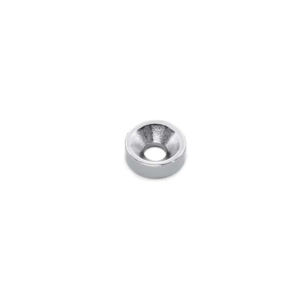 Undersænket powermagnet, Ring 12x4 mm.