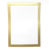 Vinduesdisplay A4 m/magnetisk ramme, Guld